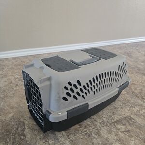 Petmate Gray and Black Dog Carrier